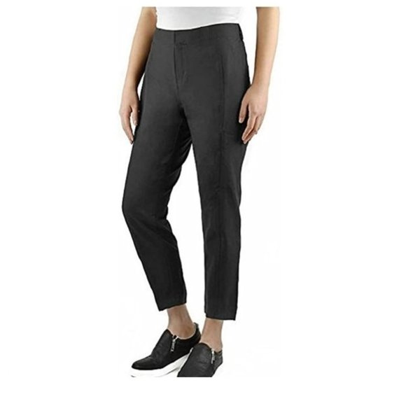NWT Kirkland Signature Women Ankle Length Comfort Pant Black Size Large $60 C836 - Picture 1 of 1